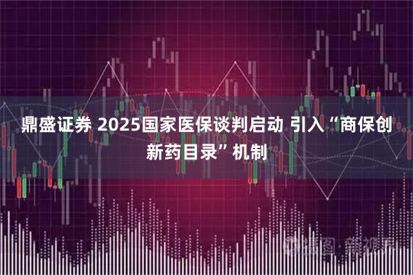 鼎盛证券 2025国家医保谈判启动 引入“商保创新药目录”机制